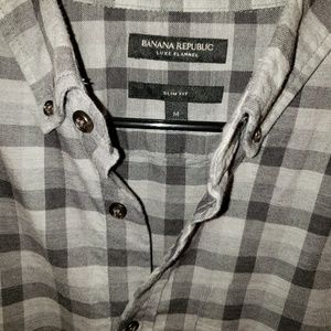 Banana Republic Luxe Flannel Slim Fit Shirt